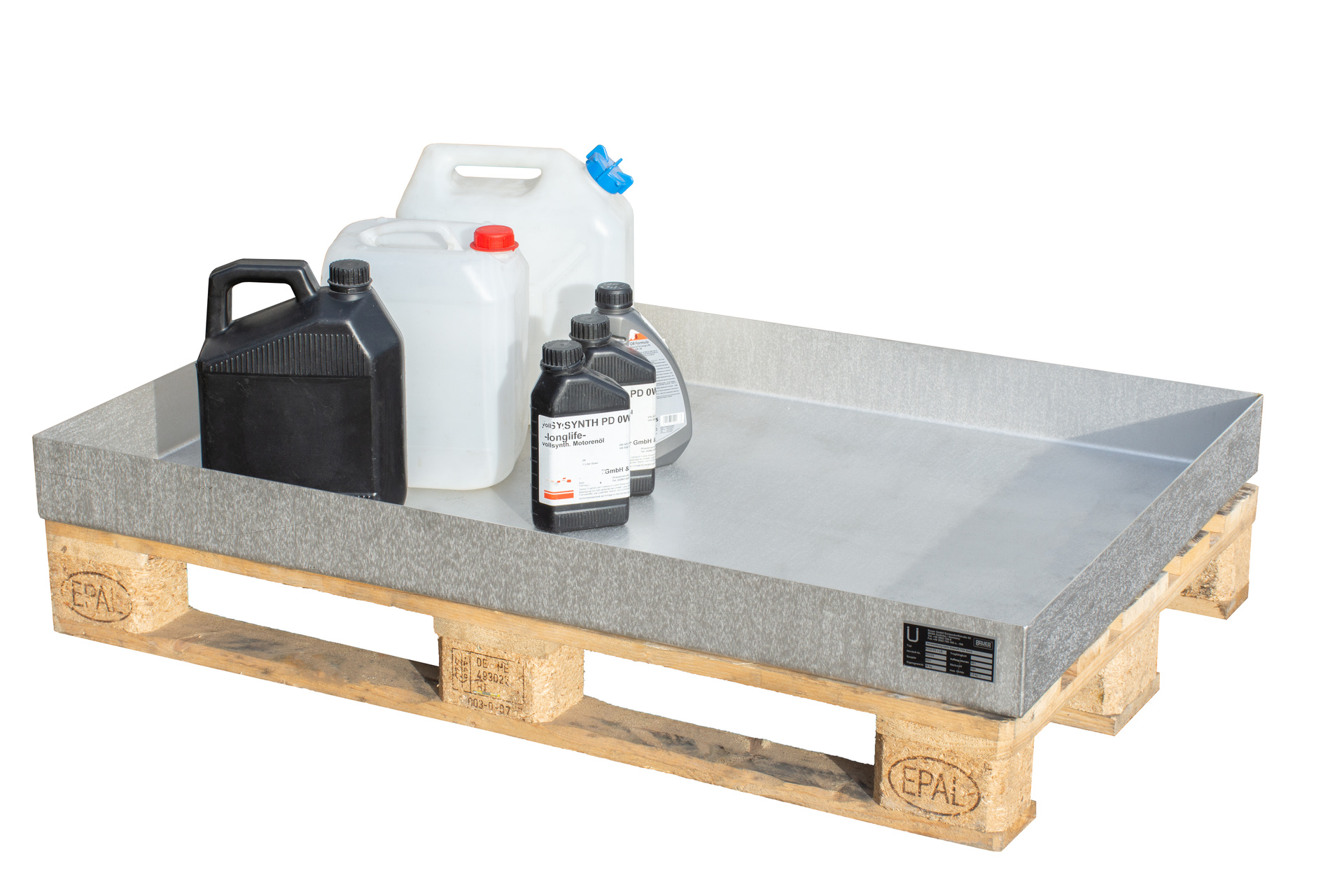 Kleingebindewanne für Paletten Typ KGW-P