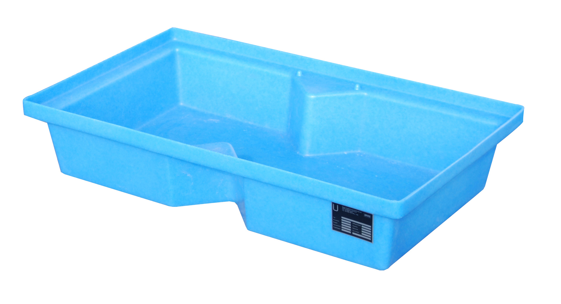 Paletten-Auffangwanne aus PE Typ KWP-P