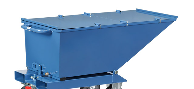 Deckel für Muldenkipper, klappbar, 2-seitig zu öffnen