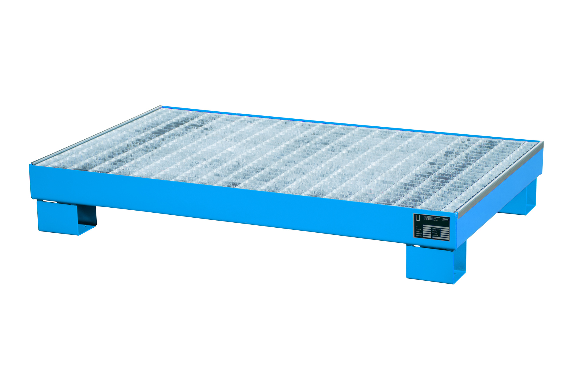 Auffangwanne Typ AW 60 mit Gitterrost