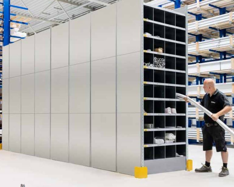 Wabenregal Komplettset - Zur liegenden Lagerung von Langgut