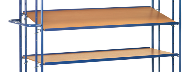 Verstellbarer Zusatzboden für Etagenwagen