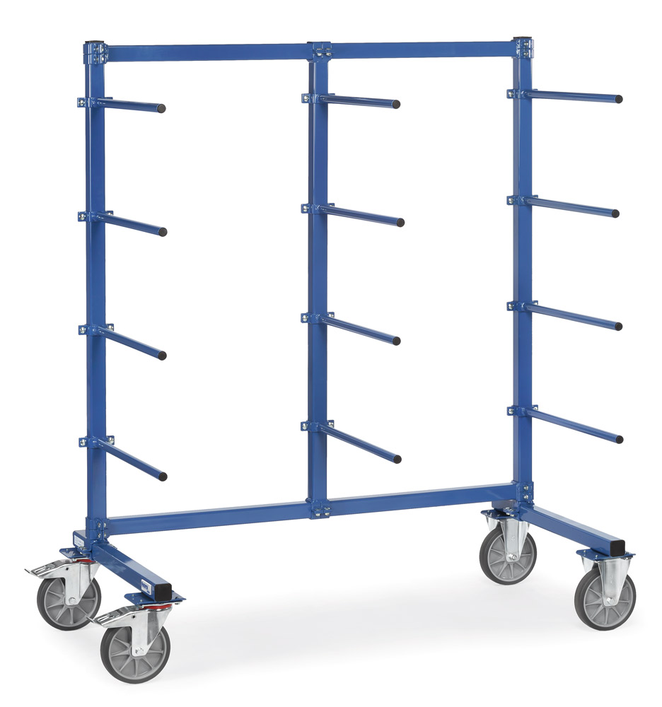 Tragarmwagen einseitig, Tragkraft 500 kg, Höhe 1807 mm