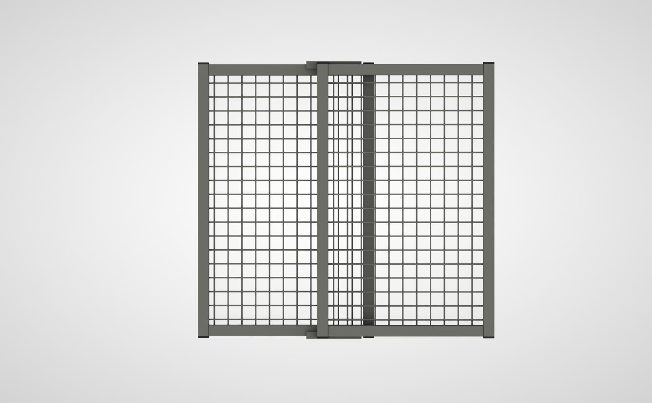 Vario-Aufsatzelement mit Gitterfüllung (System 9200)
