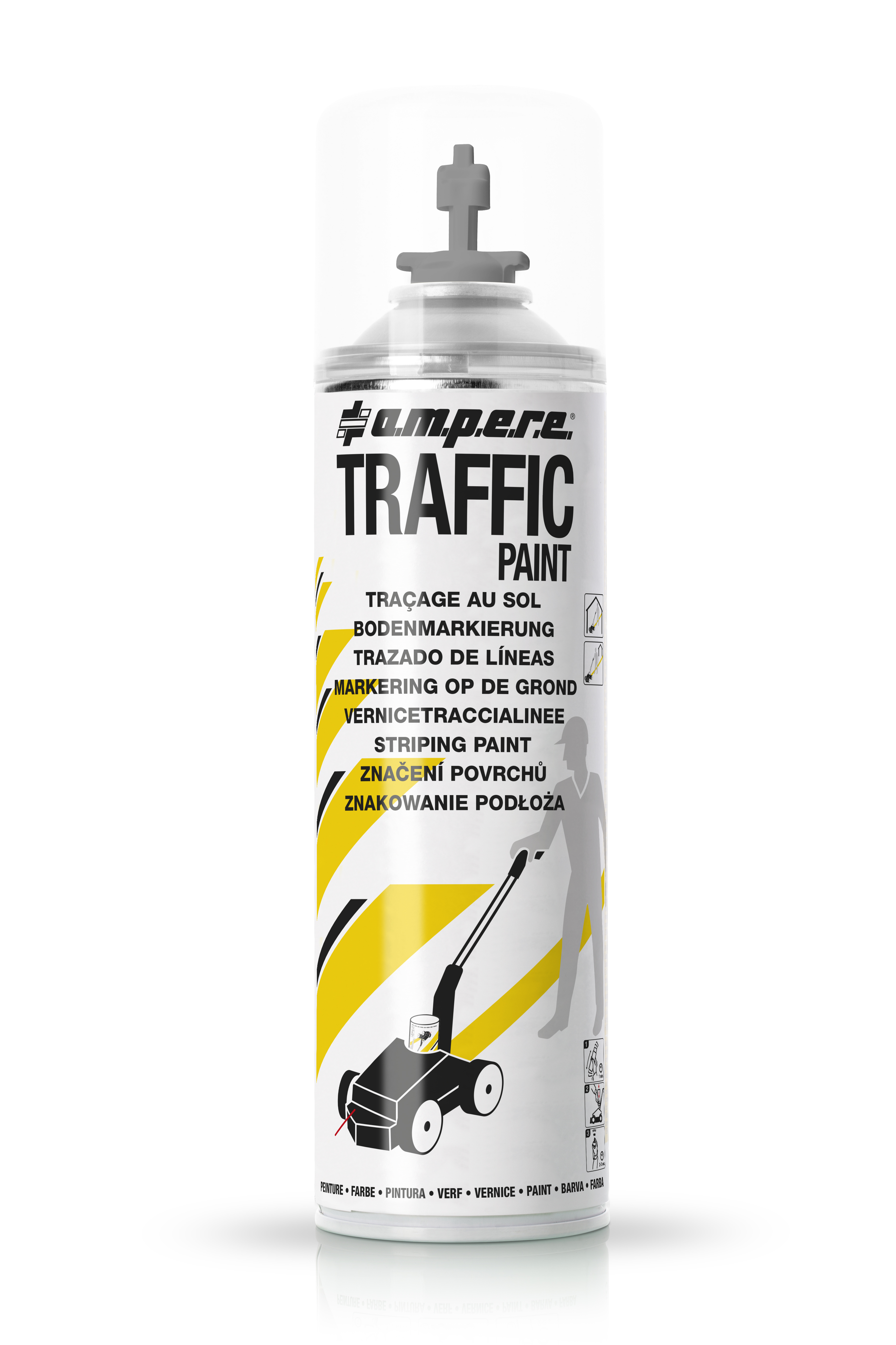 Bodenmarkierungsfarbe TRAFFIC PAINT®, 12x500 ml