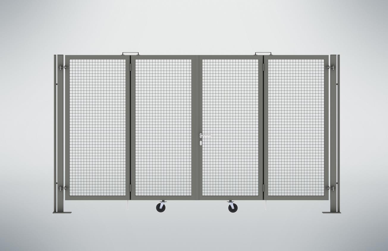 Falttor (Fußluft 180 mm)