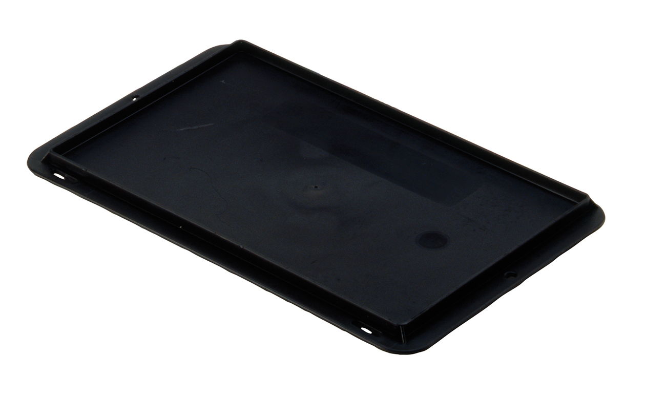 4 Stück Auflagedeckel für ESD Stapelkästen TKL (leitfähig)