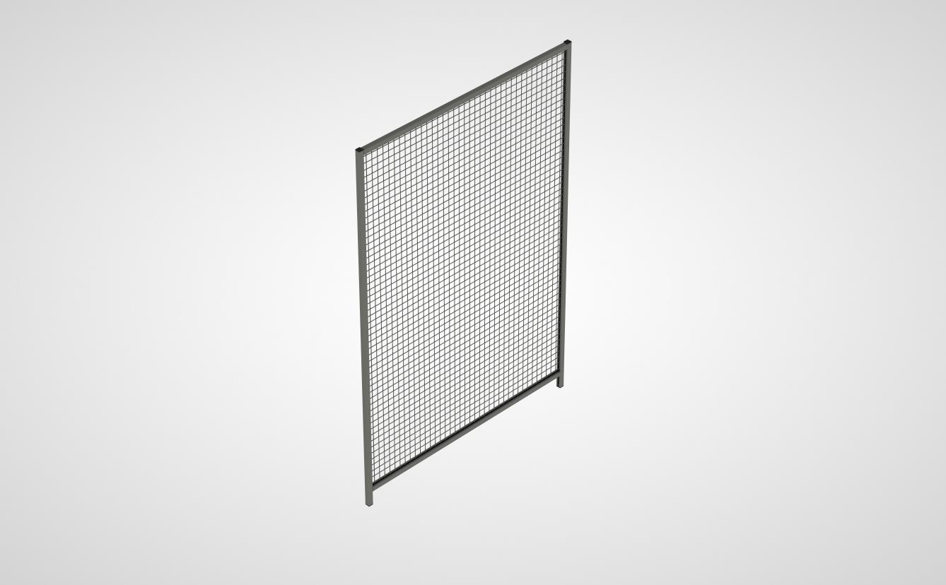 Wandelement mit Gitterfüllung (System 9200)