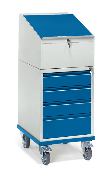 Rollschrank mit Schreibpult | fetra 2449