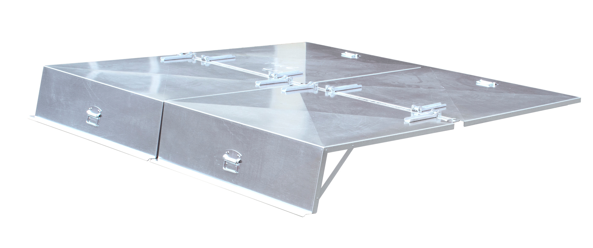 Deckel für Kippbehälter BKC, verzinkt 