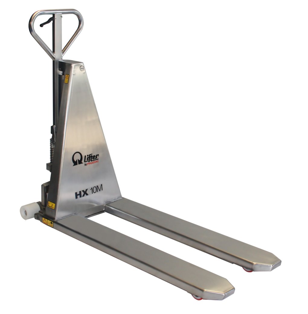 Manueller Edelstahl - Scherenhubwagen HX 10M INOX