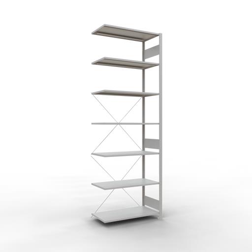 Stecksystem Eckregal, MULTIplus, 150 kg Fachlast