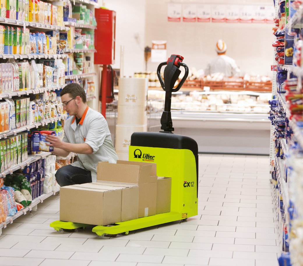 Elektrischer Niederhubwagen CX 12, bis 1200 kg