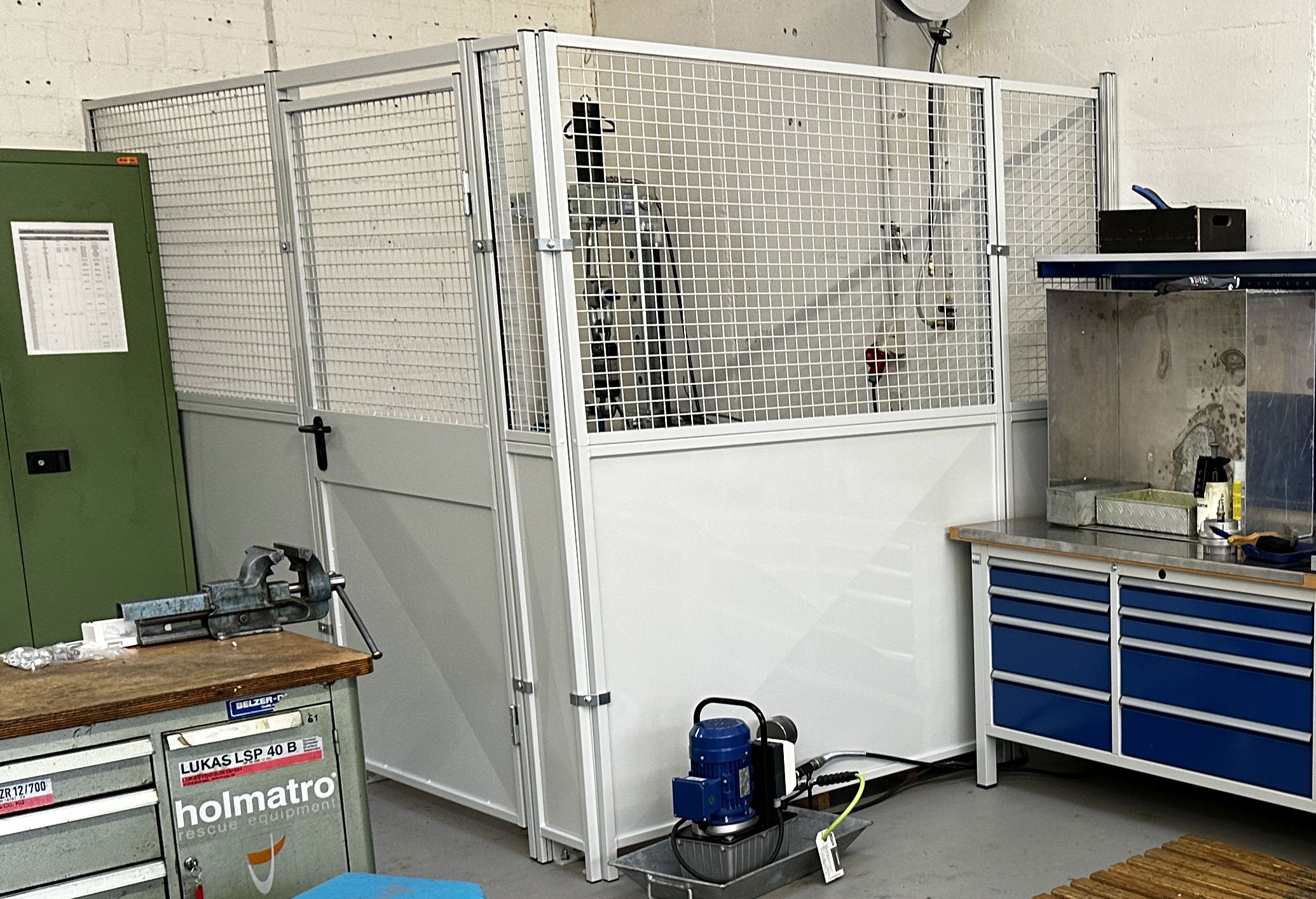 Wandelement, Draht/Blech-Kombination (System 9200)