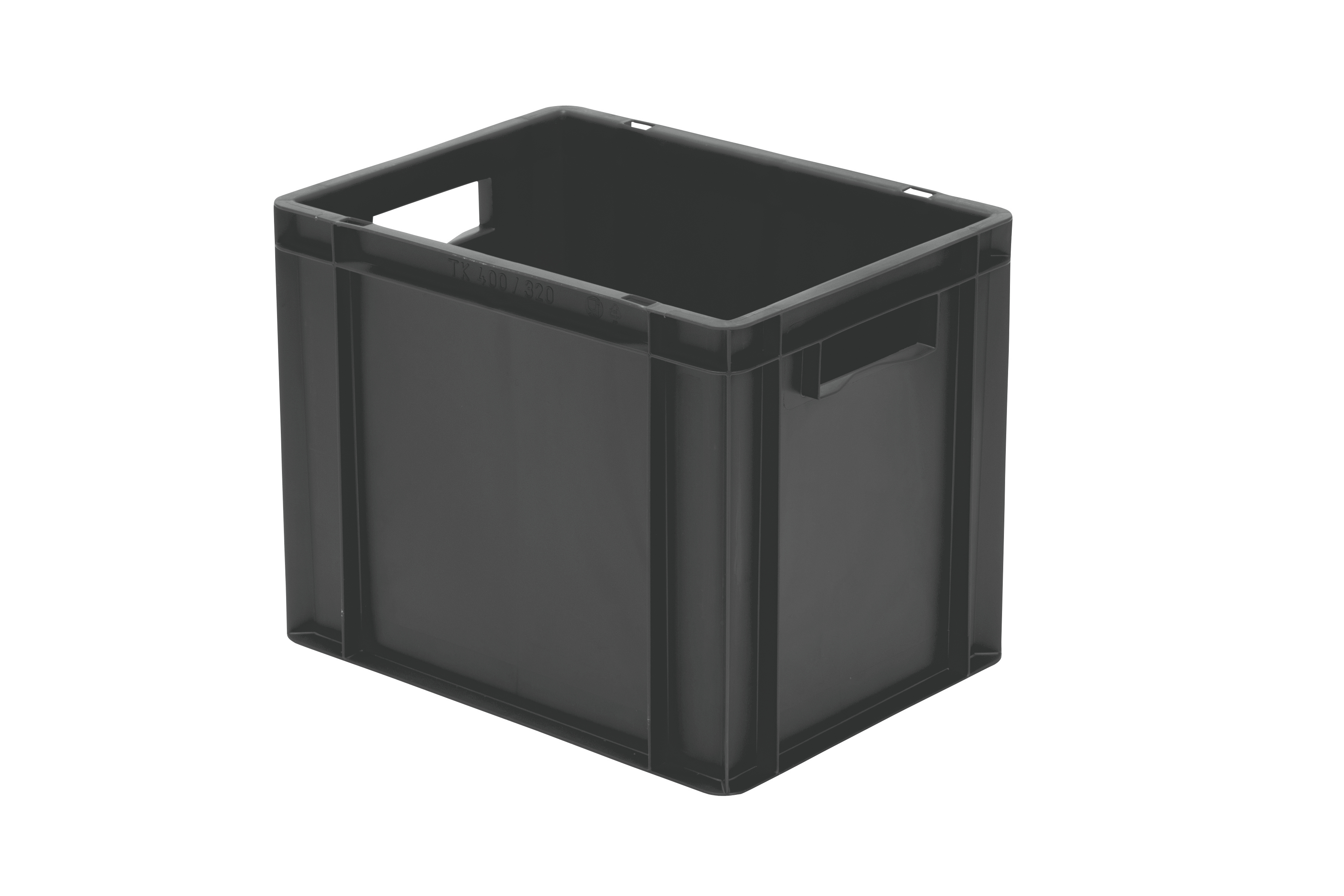 4 Stück Transport-Stapelkasten TK, L400 x B300 mm