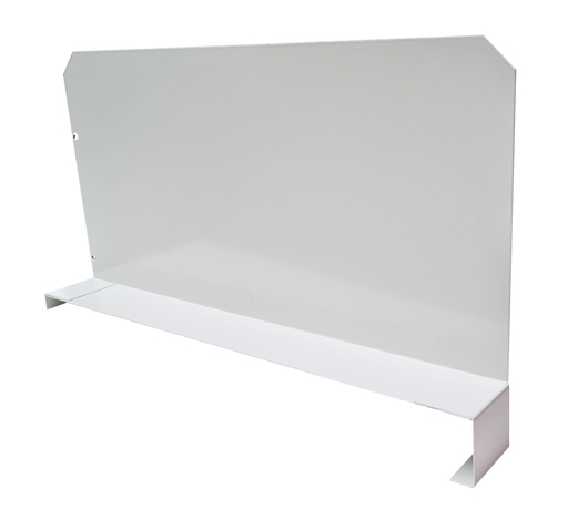 Klemmbarer Fachteiler, stufenlos verstellbar, RAL 7035 lichtgrau