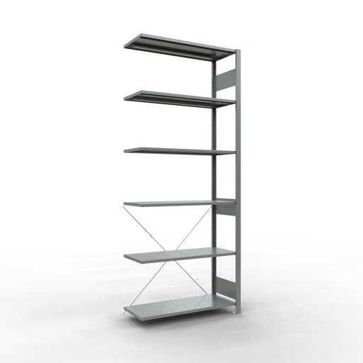 Stecksystem Eckregal, MULTIplus, 150 kg Fachlast