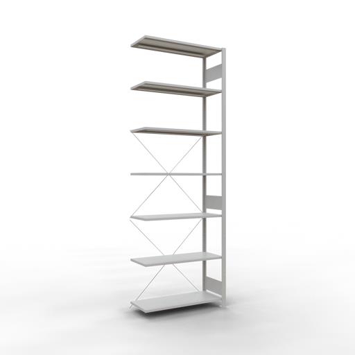 Stecksystem Eckregal, MULTIplus, 150 kg Fachlast