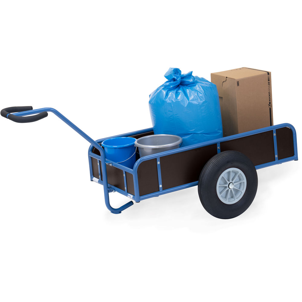 Handwagen mit Holzboden + Wänden, Tragkraft 400 kg | fetra 4109P