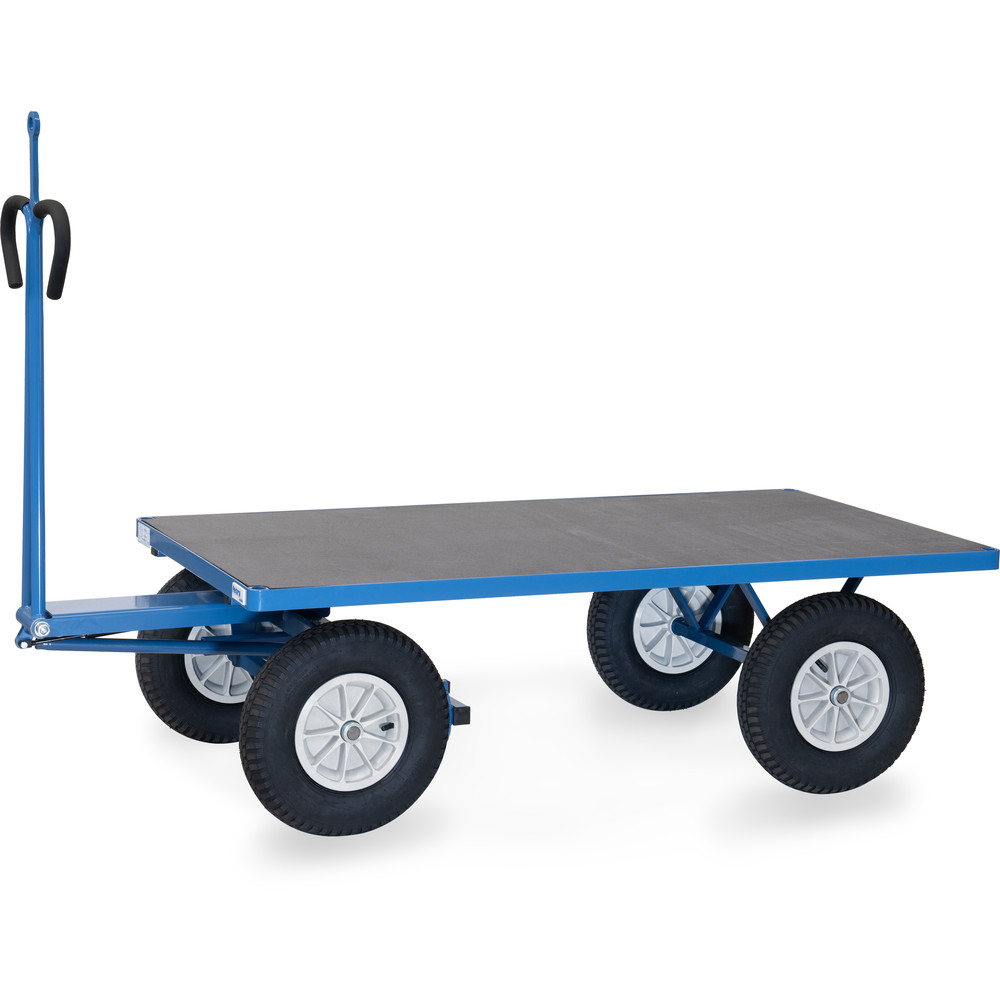 Großer Handpritschenwagen ohne Wände, Tragkraft 1000 kg
