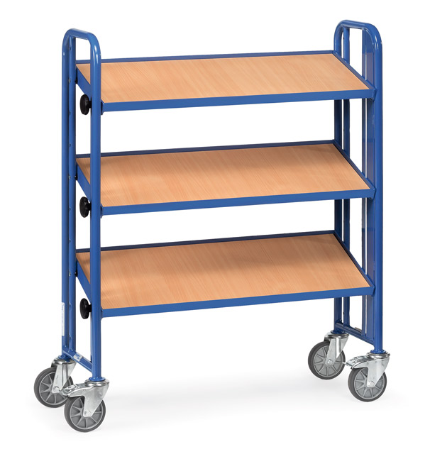 Montagewagen mit Holzböden, Tragkraft 250 kg | fetra 2881