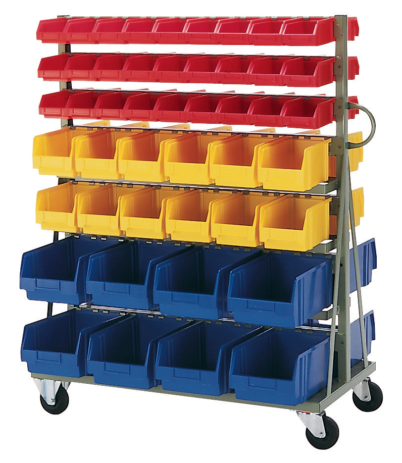 Lagerkasten-Rollwagen LK, (HxBxT) 1280 x 1000 x 500 mm