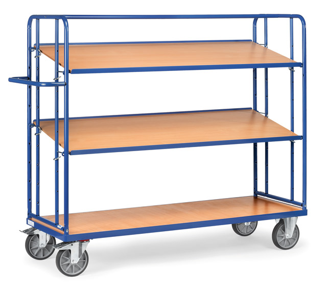 Etagenwagen mit verstellbaren Böden, Tragkraft 500 kg