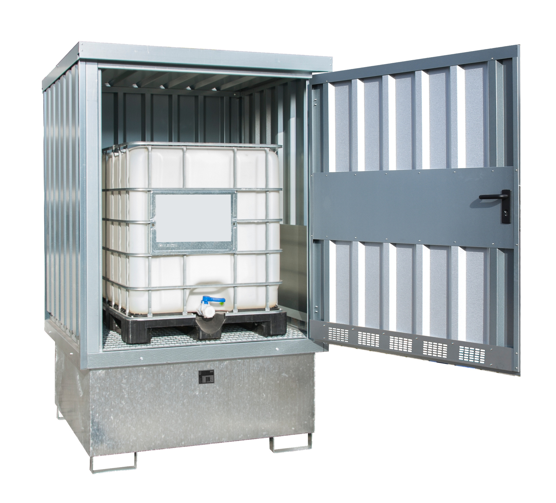 Gefahrstoff-Depot für IBC-Container Typ GD-E/IBC