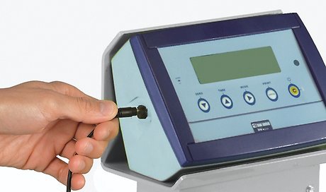 Edelstahl-Hubwagen mit Wiegefunktion GS/P 25 INOX