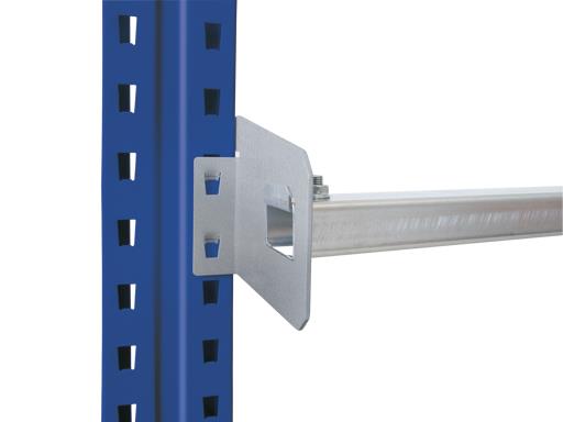Palettenregal-Durchschubsicherung, verzinkt