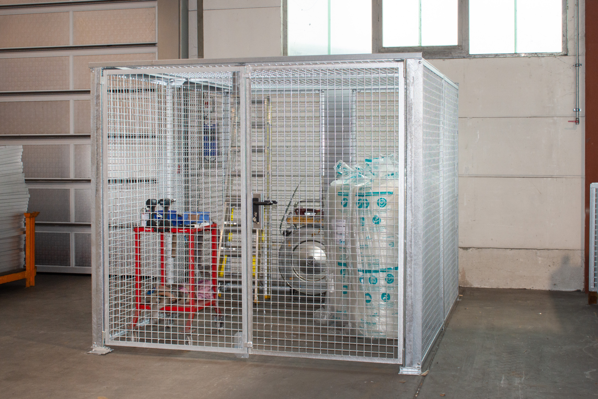 Lagerbox Typ LBM, BxH 2450 x 2100 mm