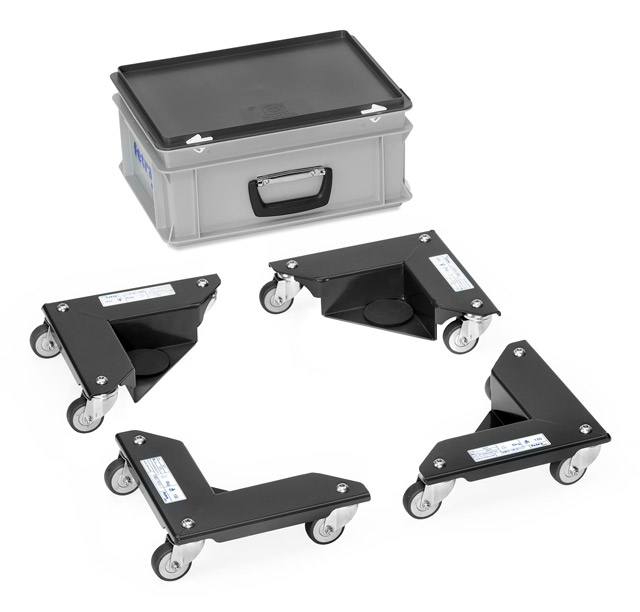 Eckenroller, Tragkraft 150 kg, (VE=4 Stk.)