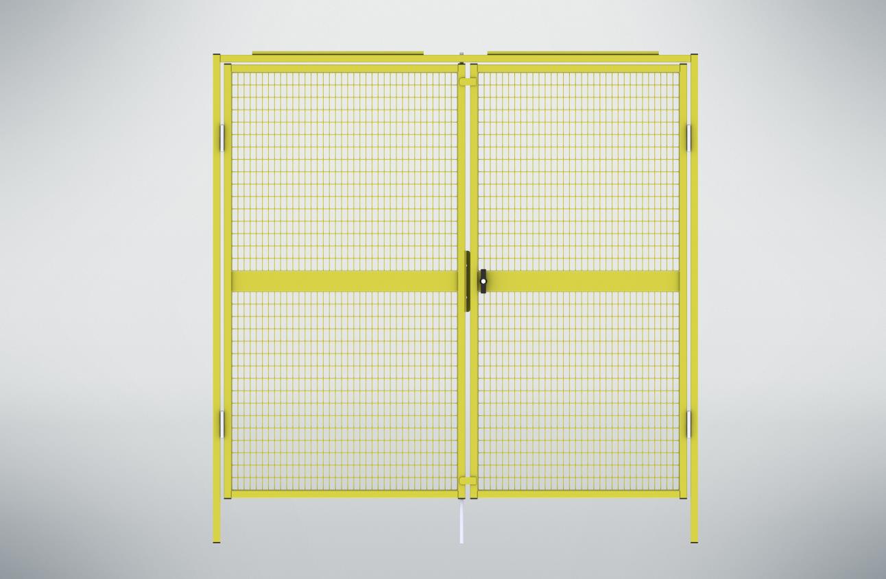 Doppeltür f. Maschinenschutzzaun (System 9900)