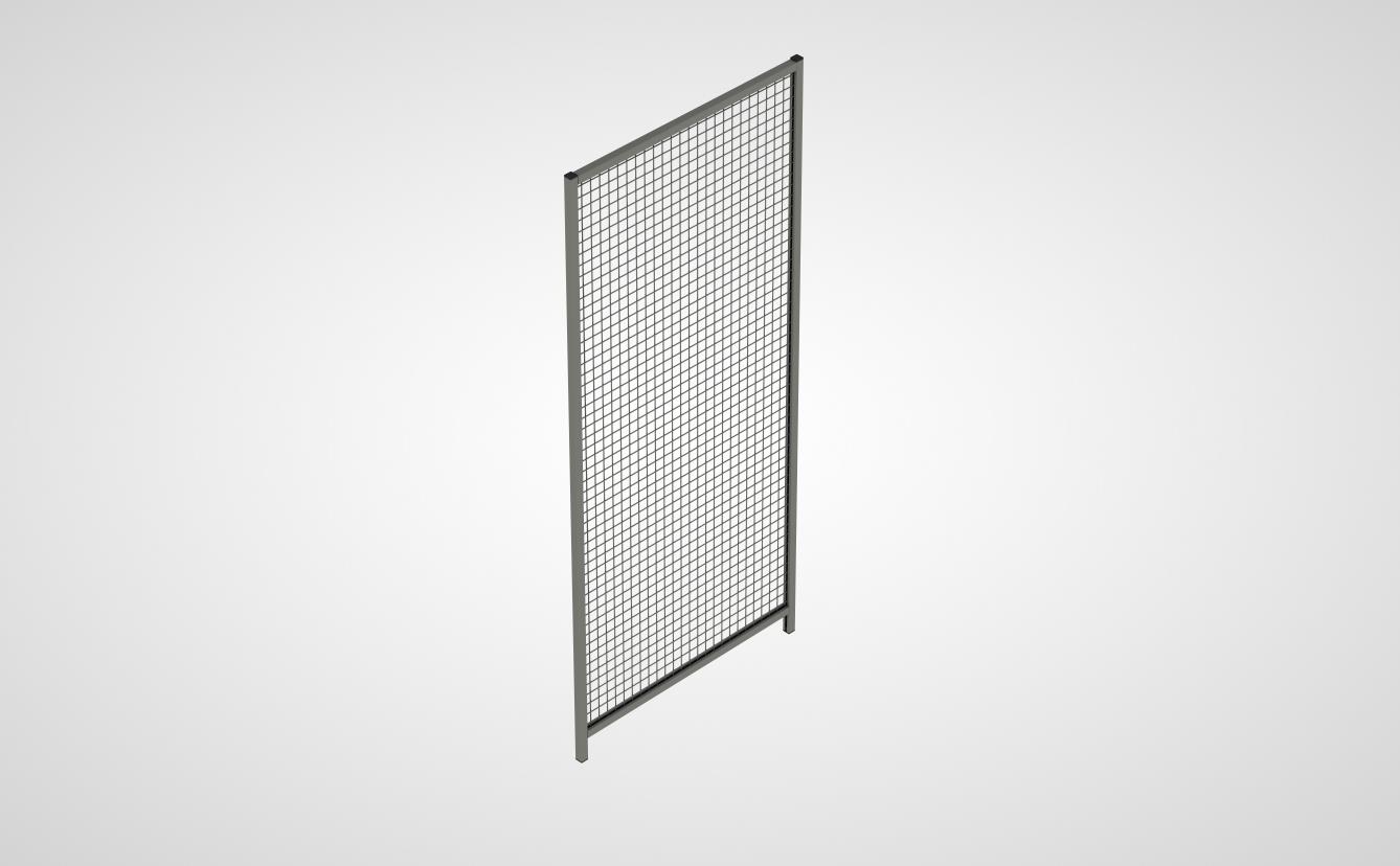 Wandelement mit Gitterfüllung (System 9200)