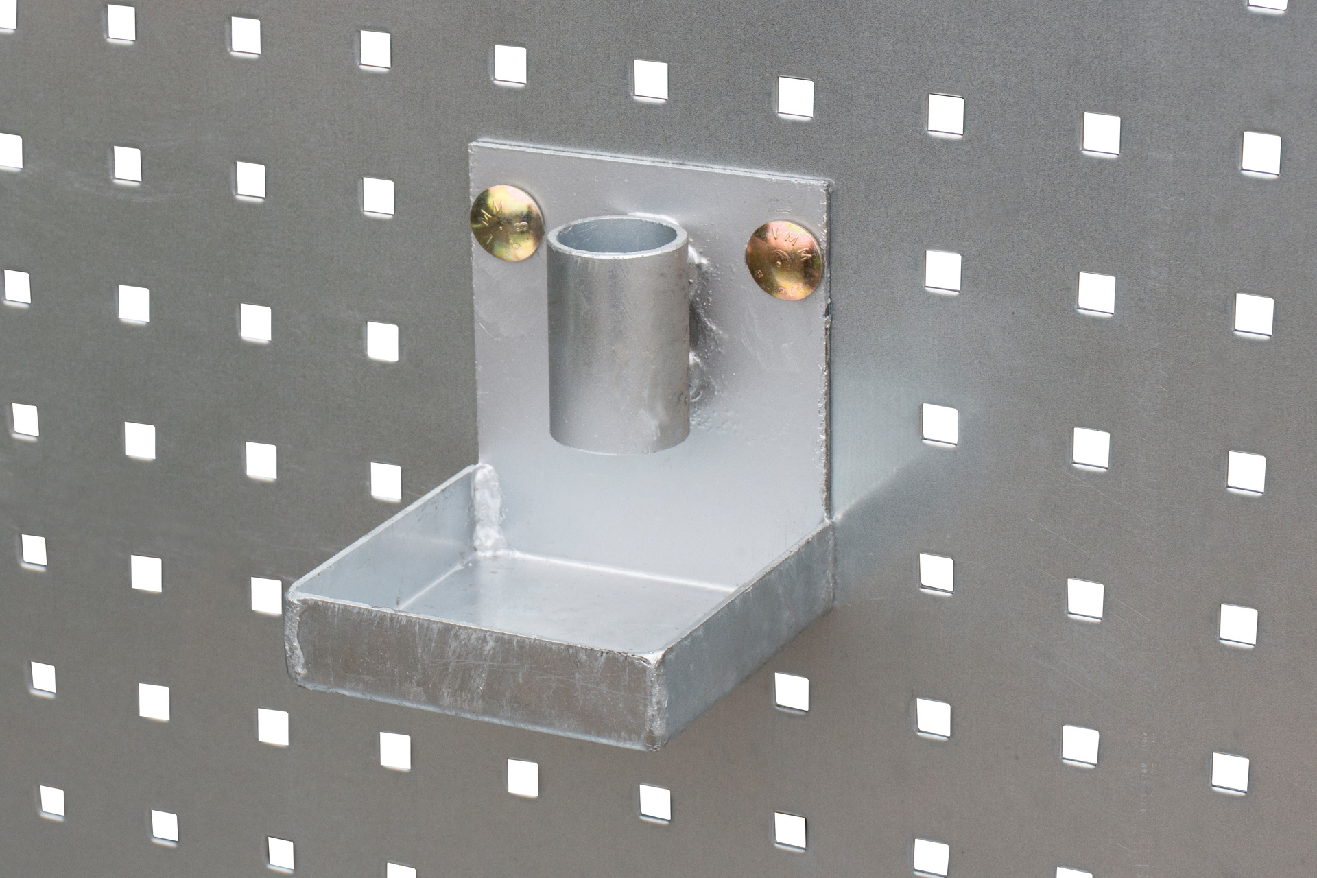 Fahrbare Auffangwanne mit Lochplattenwand Typ LPW 60