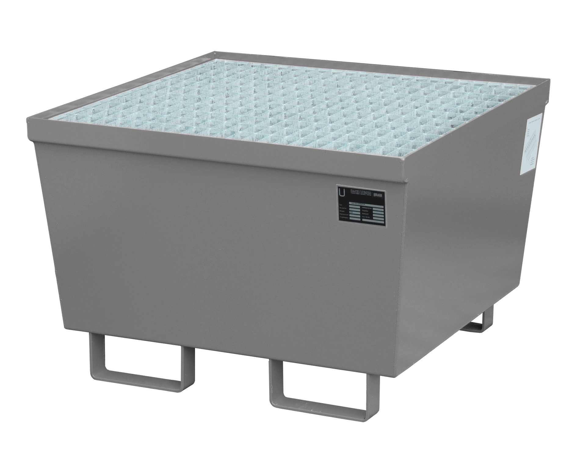 Auffangwanne Typ AM mit Gitterrost