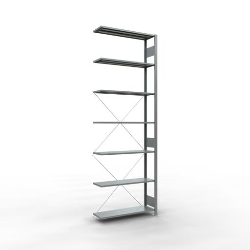 Stecksystem Eckregal, MULTIplus, 150 kg Fachlast