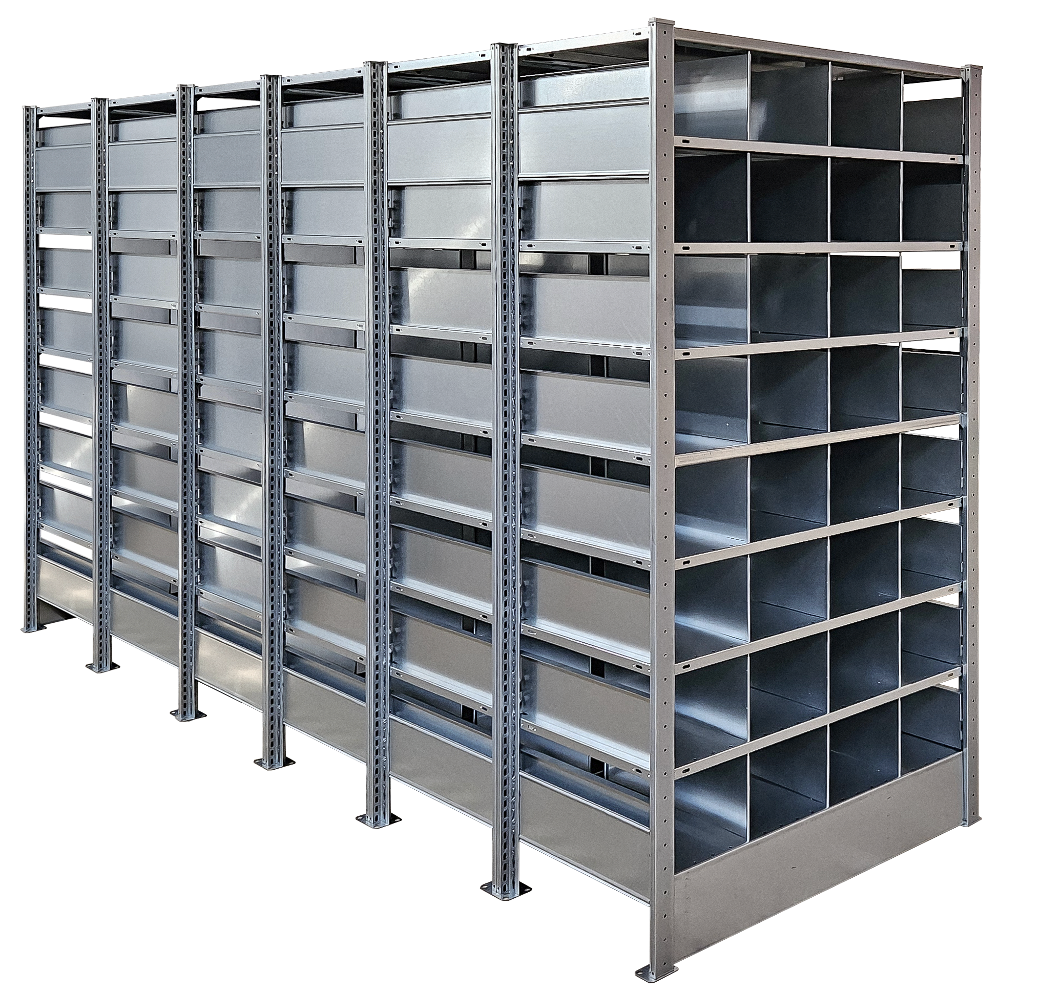 Wabenregal Komplettset - Zur liegenden Lagerung von Langgut