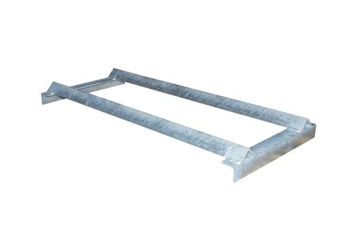 Fassauflage für Palettenregaltiefe 800 mm