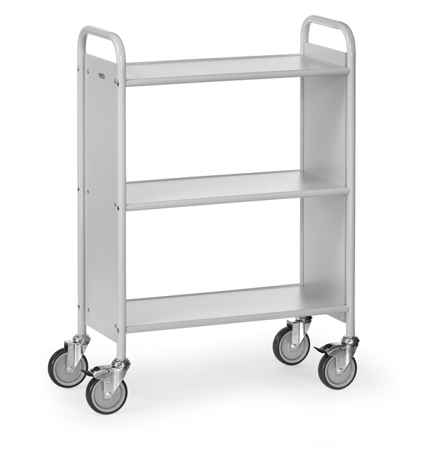 Bürowagen, Tragkraft 150 kg, RAL 7035 lichtgrau