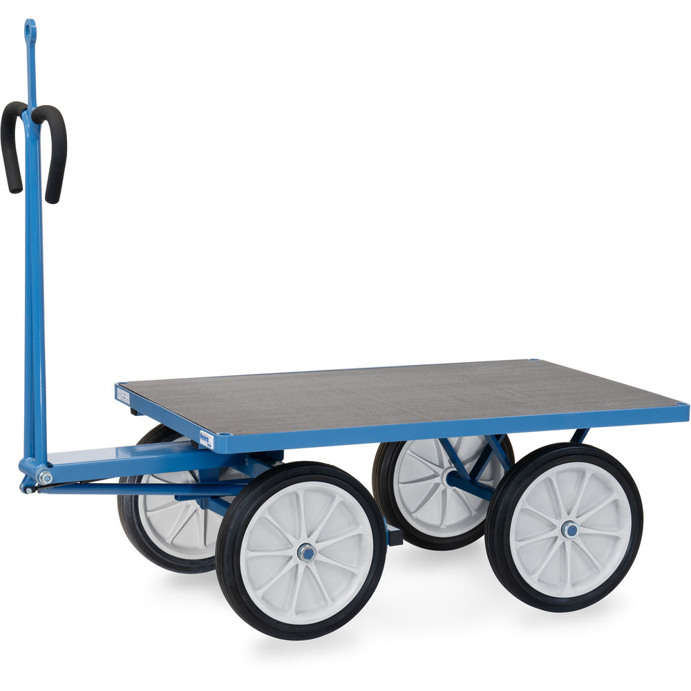 Großer Handpritschenwagen ohne Wände, Tragkraft 1000 kg | fetra 6404VZ