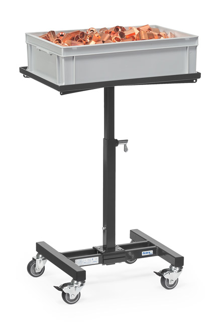 Materialständer mit starrer Plattform (höhenverstellbar)