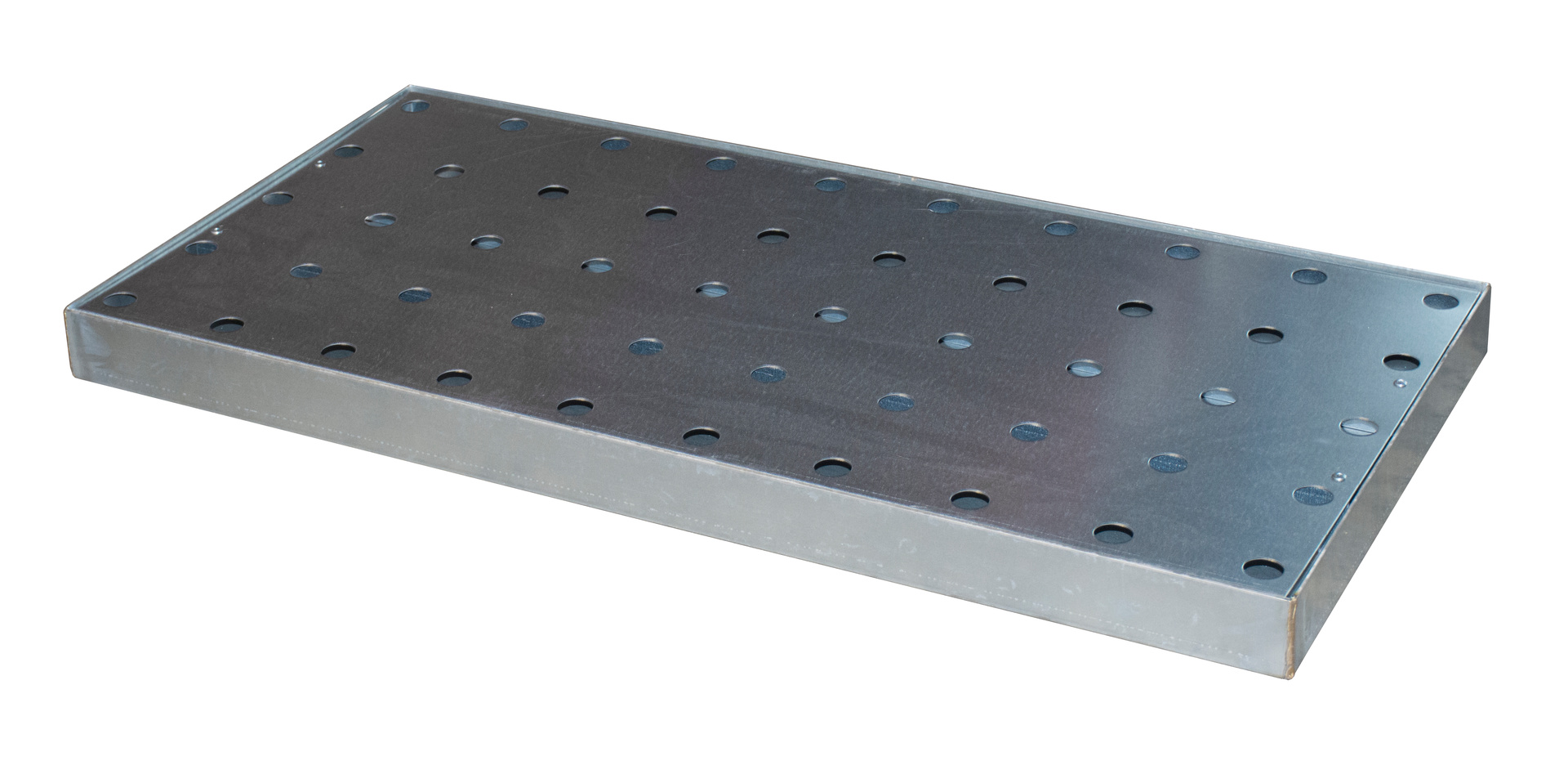 Kleingebindewanne Typ KGW/M (mit Lochblech-Rost)