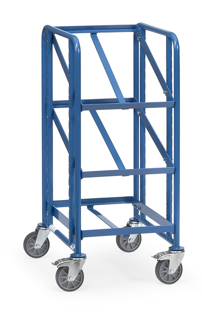 Eurokastenwagen mit verstellbaren Böden, offen, Tragkraft 250 kg