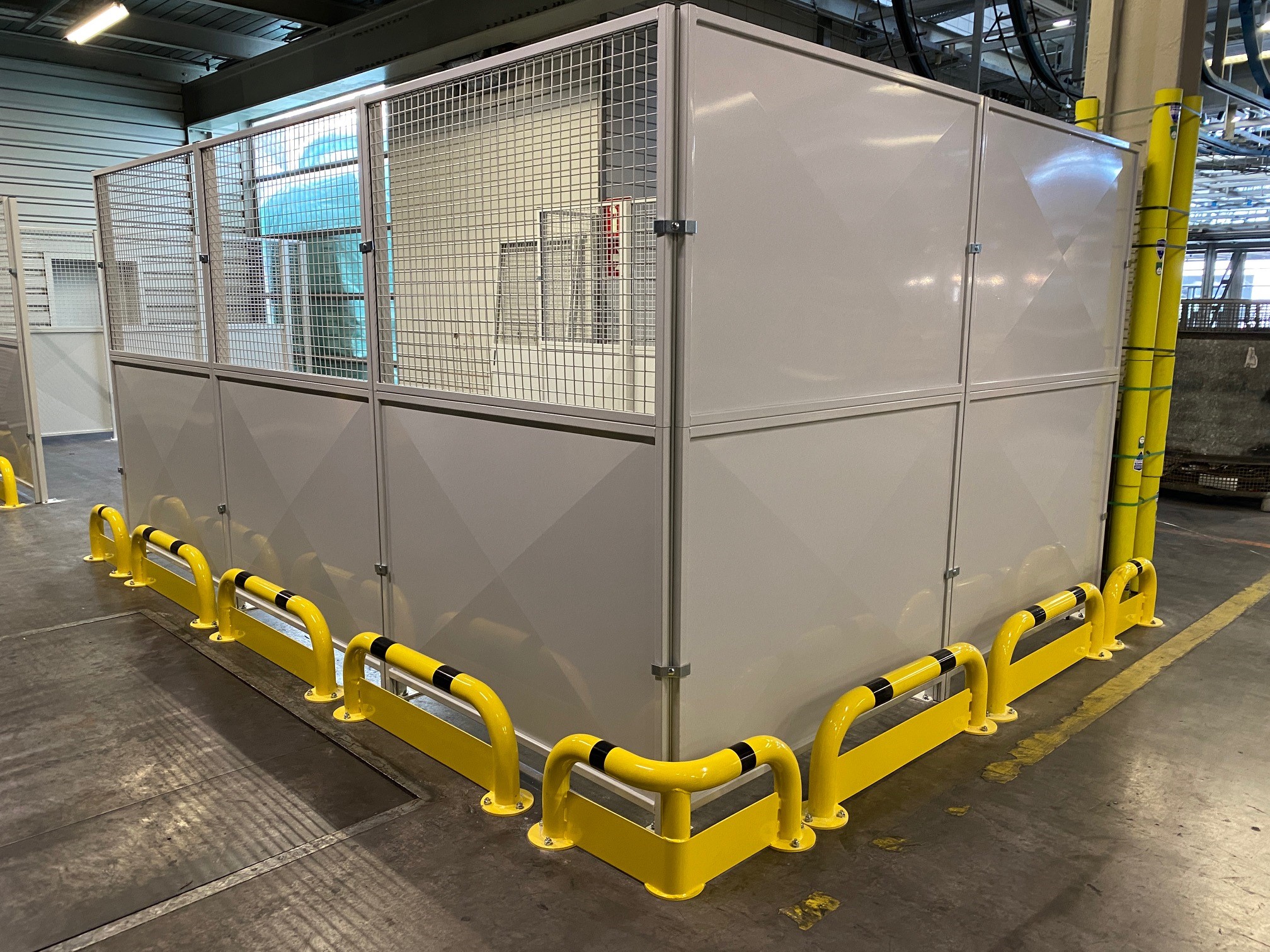 Wandelement Vollblech/Vollblech-Kombination (System 9200)