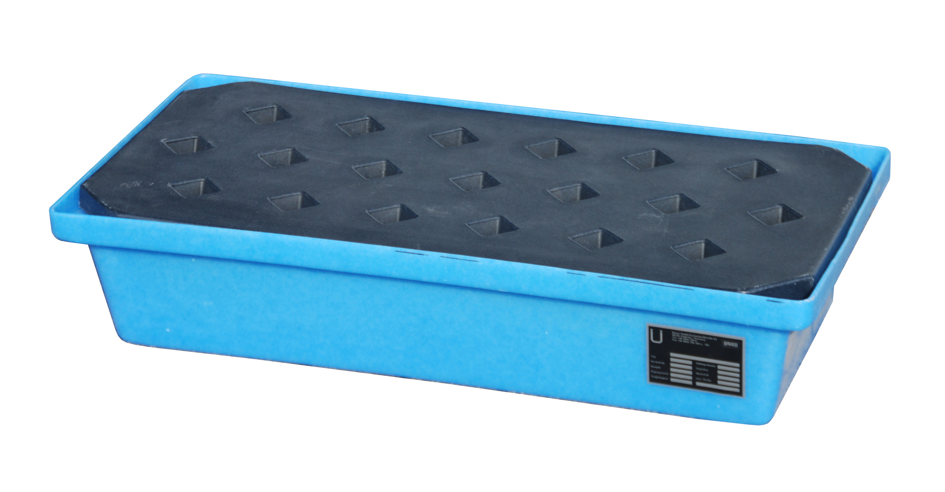 Paletten-Auffangwanne aus PE Typ KWP-P