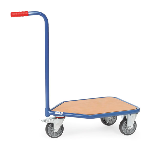 Griffroller mit 3 Rädern, Holzboden, Tragkraft 200 kg