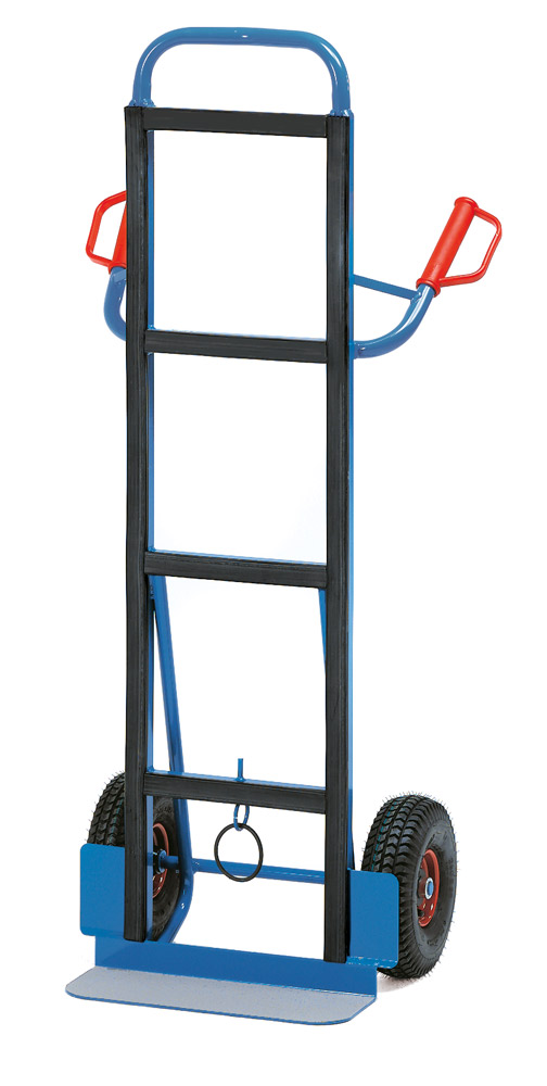 Mittelschwere Gerätekarre mit Gummiprofilen, Tragkraft 350 kg