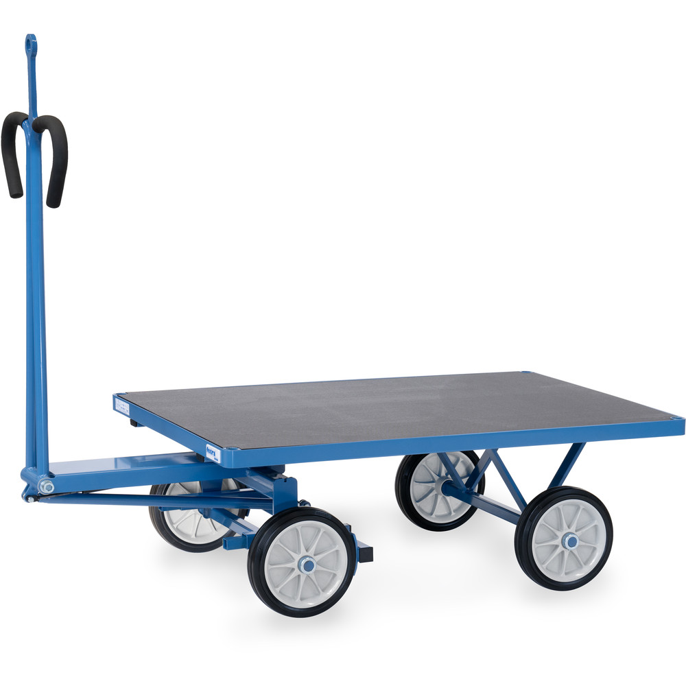 Großer Handpritschenwagen ohne Wände, Tragkraft 700 kg