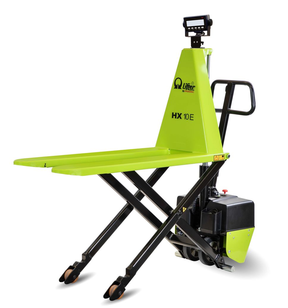 Elektrischer Scherenhubwagen HX 10E - Mit Wiegefunktion